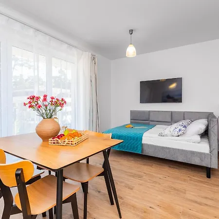 公寓 Mierzeja - Park Ii, 24m2, 500 M Od Plazy, Bezplatny Meleks