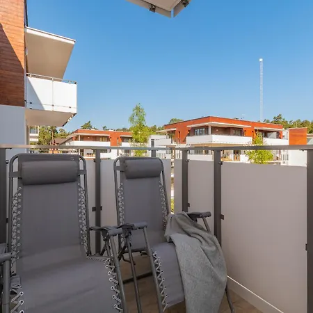 Apartament Mierzeja - Park Ii, 24m2, 500 M Od Plaży, Bezpłatny Meleks
