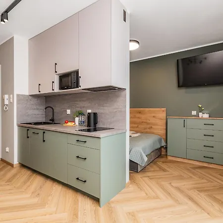 Mierzeja - Park Ii, 24m2, 500 M Od Plazy, Bezplatny Meleks 公寓 斯蒂格纳