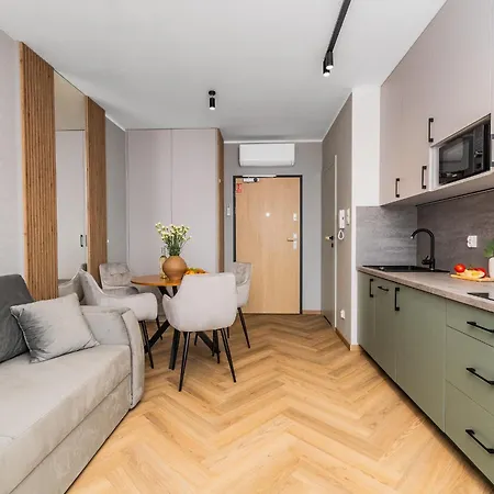 公寓 Mierzeja - Park Ii, 24m2, 500 M Od Plazy, Bezplatny Meleks 斯蒂格纳