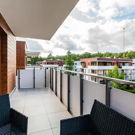Mierzeja - Park Ii, 24m2, 500 M Od Plaży, Bezpłatny Meleks Apartament
