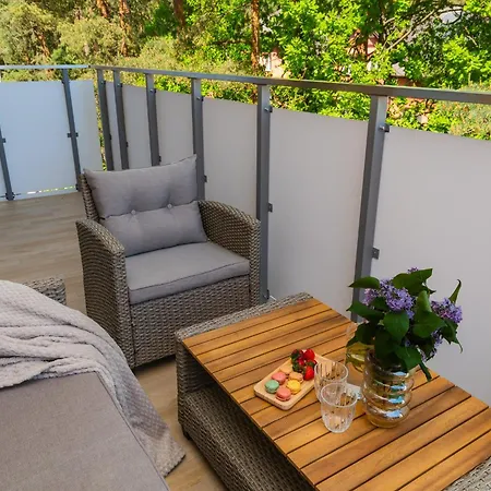Mierzeja - Park Ii, 24m2, 500 M Od Plaży, Bezpłatny Meleks Apartament Stegna (Pomerania)