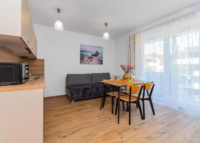 Mierzeja - Park Ii, 24m2, 500 M Od Plaży, Bezpłatny Meleks Apartament