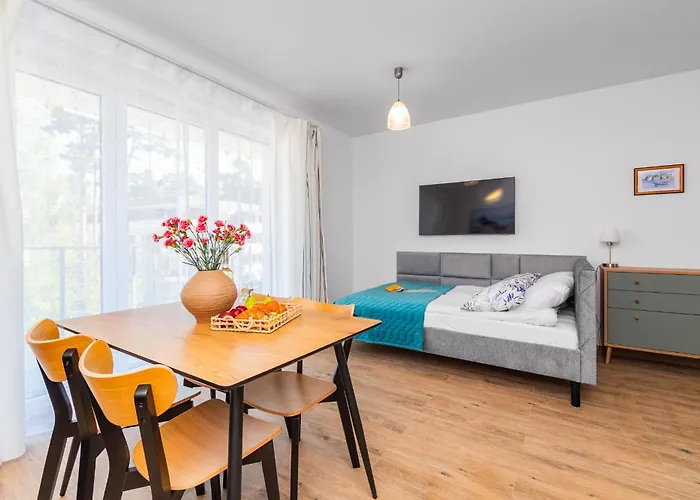 Apartament Mierzeja - Park Ii, 24m2, 500 M Od Plaży, Bezpłatny Meleks