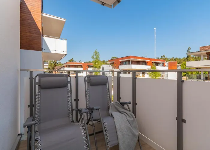 Apartament Mierzeja - Park Ii, 24m2, 500 M Od Plaży, Bezpłatny Meleks